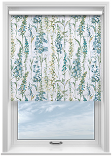 Cecelia, Blue Bird - Roller Blind